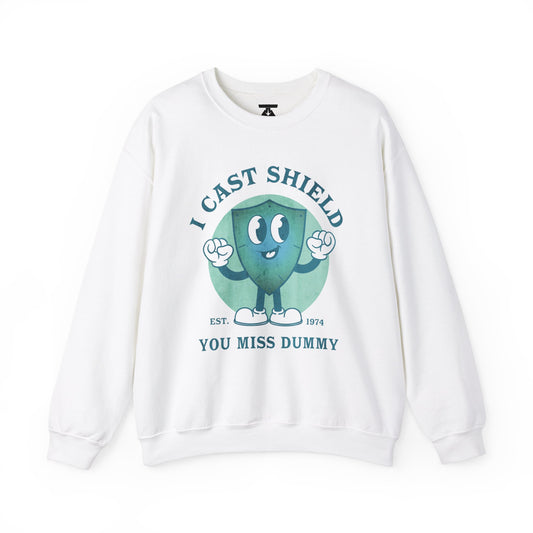 I Cast Shield - Unisex Heavy Blend™ Crewneck Sweatshirt