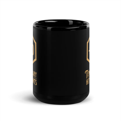 +10 Temporary Hit Points - Black Glossy Mug