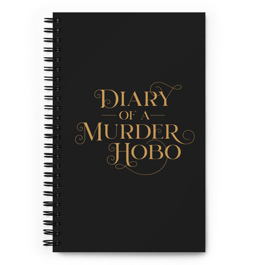 Diary of a Murder Hobo - Spiral Notebook